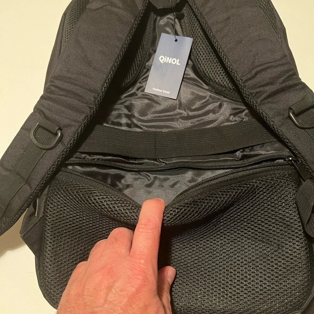 Travel Laptop Backpack Anti-Theft Business Work Backpacks Bag+Usb Charger-QINOL